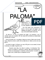 Lectura Los Diez Minutos de Oro La Paloma