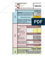 Hoja de Cálculo de Cargas Térmicas (HVAC)