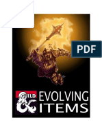 Evolving Items