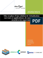 Etude Comparative Des Solutions de Virtualisation 25 07 2021 - V1