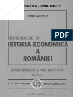 Axenciuc Istoria Economiei