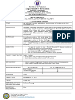 Project Proposal Inset 2020