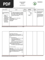 Health Teaching Plan 