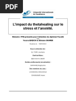 L'impact Du Thetahealing Sur L'anxiété Et Le Stress