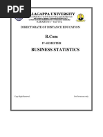 Au B.com Business Statistics