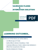 ORS and IV Fluids (Handout)