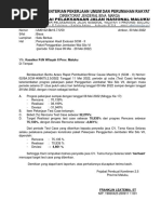 Surat Penyampaian Evaluasi SCM-II