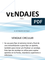 Vendajes - Tipos