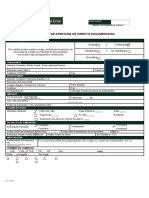 Formulario de Credito Documentario