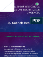 3.conceptos Historicos de Los Servicios de Urgencia