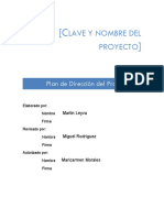 Plande Direcciondel Proyecto