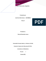 Paso 2 Observación y Dianóstico