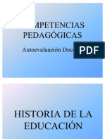 Competencias Pedagogicas