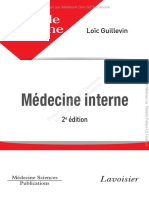 Livre de L'interne - Médecine Interne