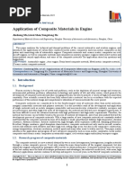 Application of Composite Materials in Engine