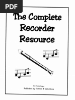 Complete Recorder Resource Original Scan