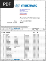 Pneumatique / Schéma Électrique: Client: Numéro de Machine: Sarl World S Food 280534