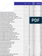 Lista de Precios Licores - LA MERCED