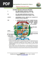 Informe 431-2022 - Conformidad de Alquiler de Diversos Equipos Menores - Nuevo Amanecer