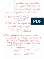 Exam-Style Question - Signals in Frequency Domain