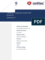 Segundo Avance Del Proyecto