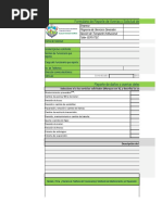 Modelo de Informe de Averias