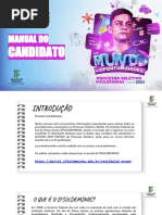 Manual Do Candidato 2023