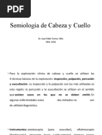 Semiologia Cabeza y Cuello