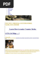 Learn How To Make Counter Strike (CS) 1.6 Map .... !: Win !win ! Original Counter Strike Game..You Choose