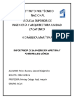 Importancia de La Ingeniería Marítima y Portuaria en México