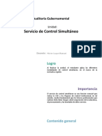 Servicio de Control Simultáneo