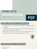 Transducers