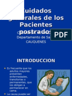 Cuidados Generales de Los Pacientes Postrados