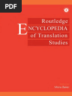 Routledge Encyclopedia of Translation ST