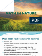 Math in Nature