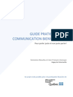 Guide Pratique de La Communication Bienveillante