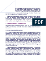 Types of Interchanges Notes