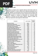 U5 - Actividad8 - Ejercicios de Control de Inventarios