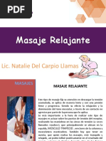 CLASE 2 - Tecnica de Masajes Relajante