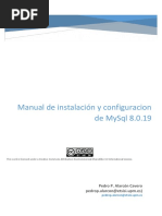 Manual de Instalación y Configuracion de MySql 8.0.19