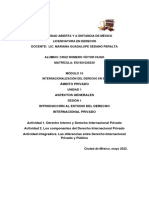 Universidad Abierta Y A Distancia de México Licenciatura en Derecho Docente: Lic. Mariana Guadalupe Sedano Peralta