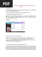 Práctica Trucos y Funcione para Aprender Más A Profundidad La Aplicación de Canva..