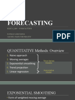 Bmgt25 - LM 5 - Forecasting Pt. 2