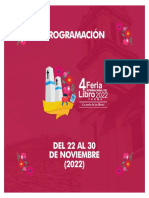 Programación: Feri Libro