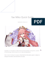 Yae Miko Quick Guide - KQM