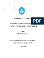 Laporan Karya Inovatif - Papan Penerapan Pancasila