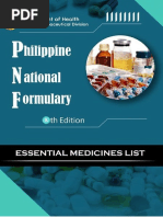 Philippine National Formulary - Essential Medicines List