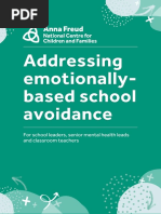 Addressing Emotionally Based School Avoidance