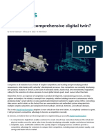 What Is The Comprehensive Digital Twin - Xcelerator