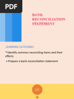 Lesson 8 - Bank Reconciliation Statement